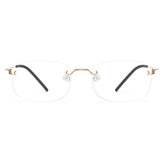 Rectangle Rimless Glasses LE1356