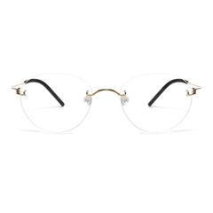 Oval Rimless Glasses LE1362