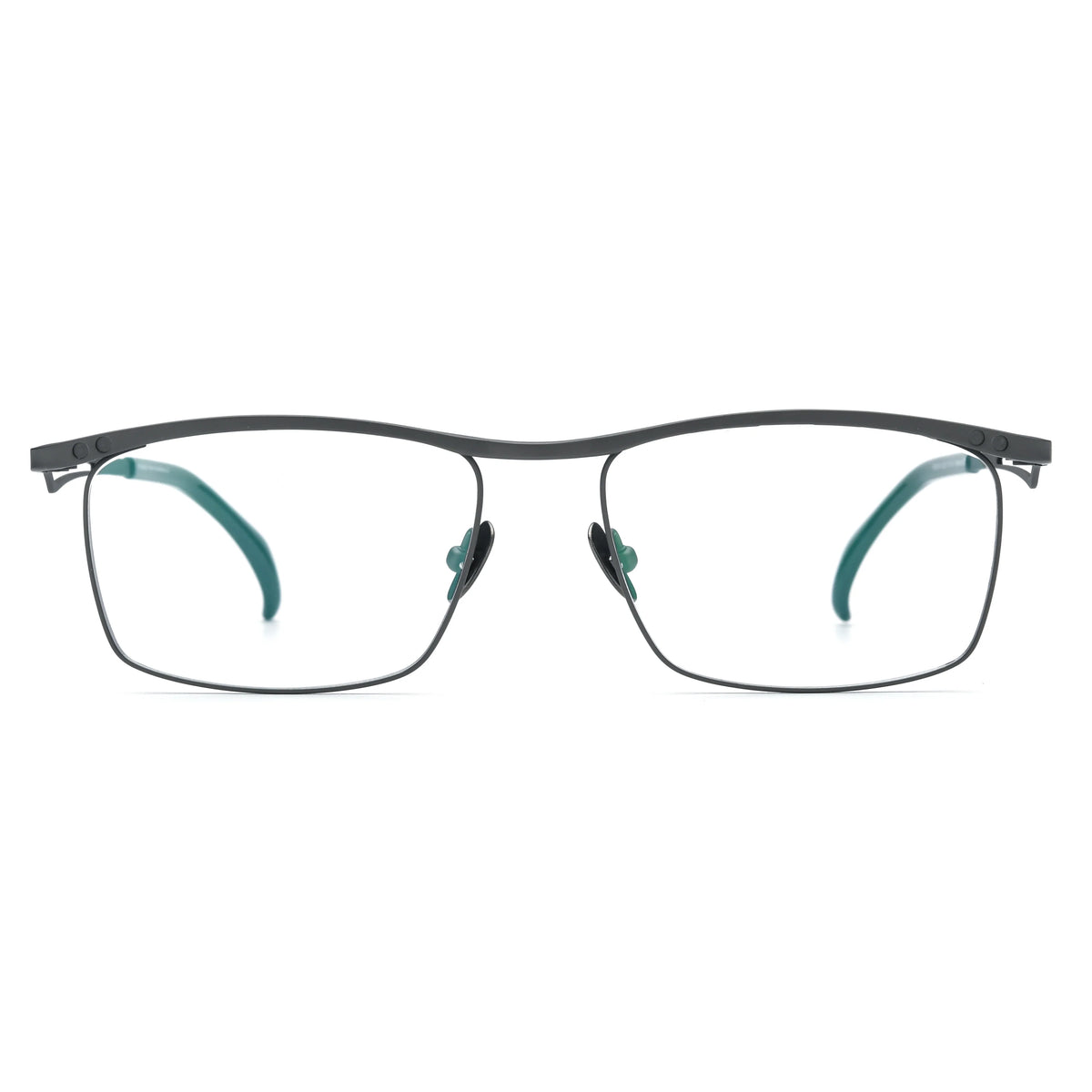 Rectangle Glasses LE0606 - Clip On Sunglasses Included