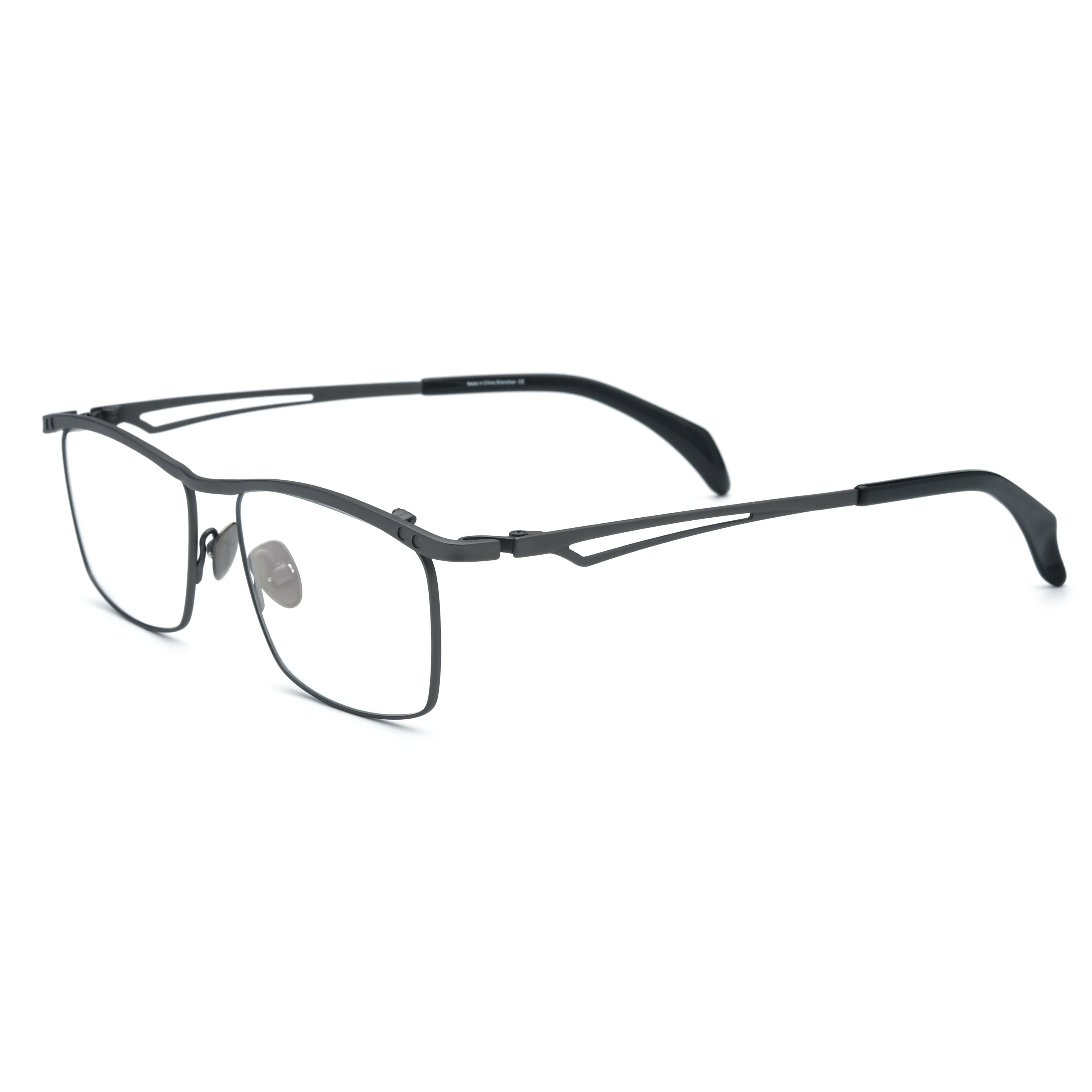 Rectangle Glasses LE0606 - Clip On Sunglasses Included