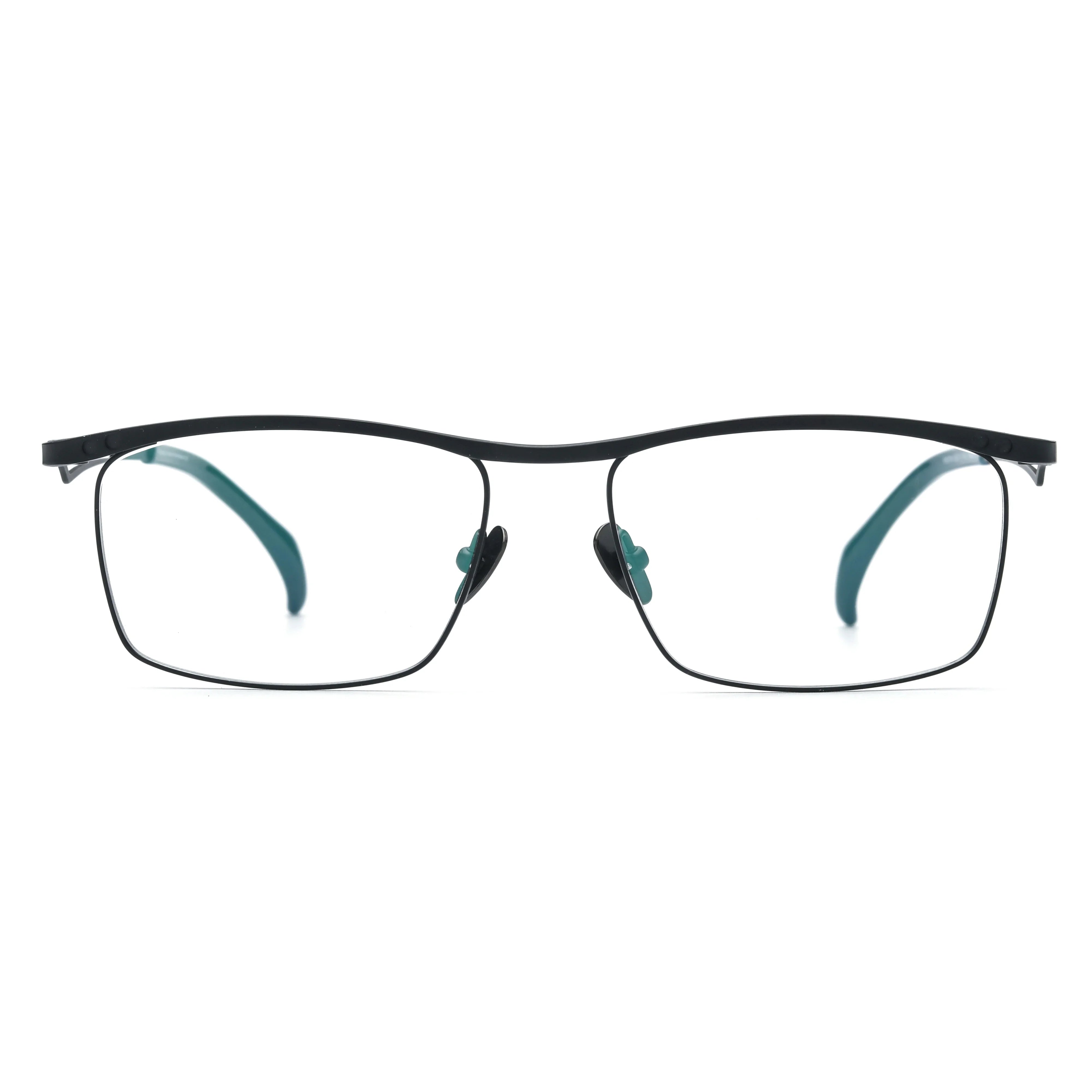 Rectangle Glasses LE0606 - Clip On Sunglasses Included