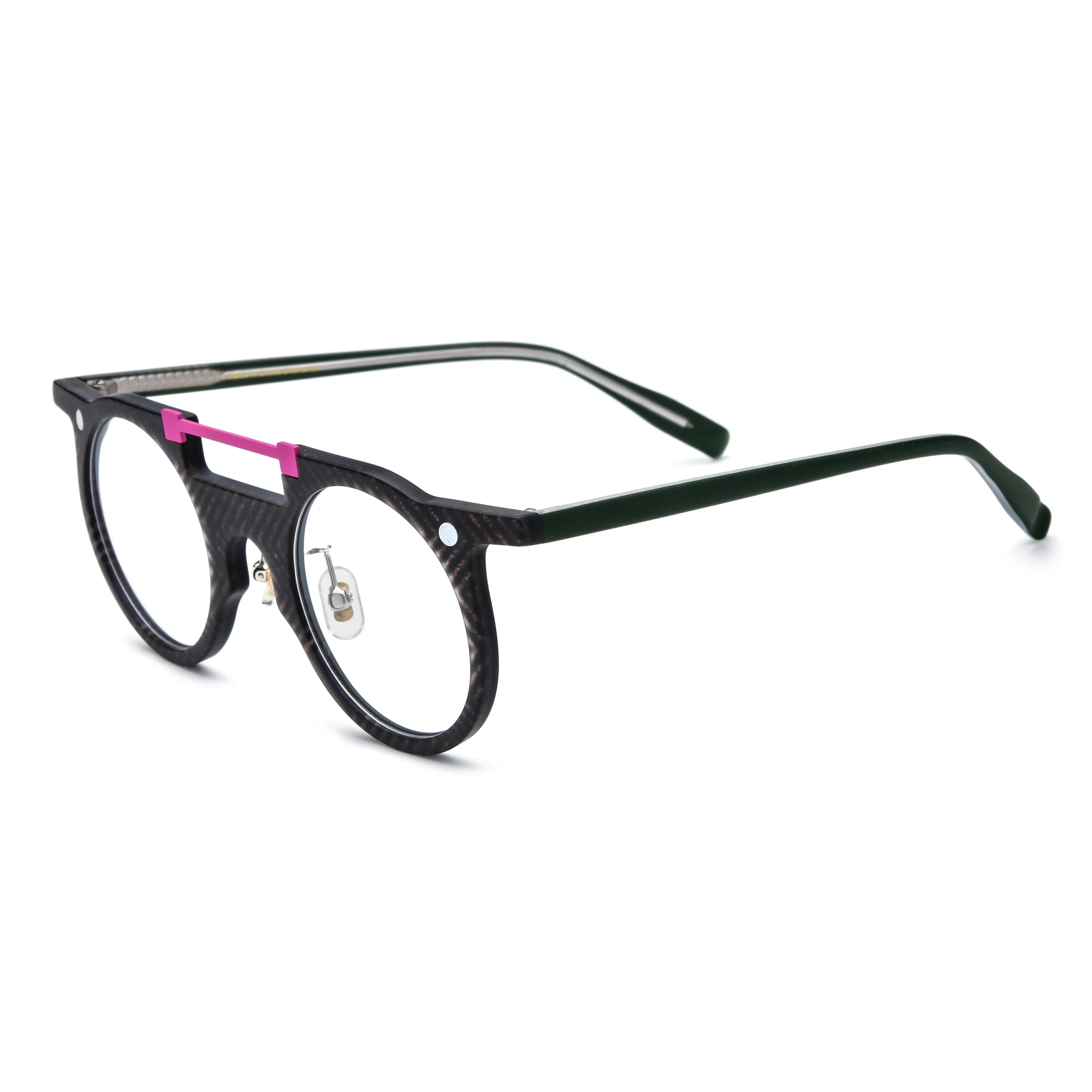 Round Glasses LE0919 - Clip On Sunglasses Included