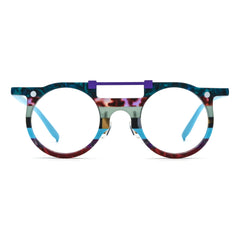Round Glasses LE0919 - Clip On Sunglasses Included