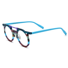 Round Glasses LE0919 - Clip On Sunglasses Included