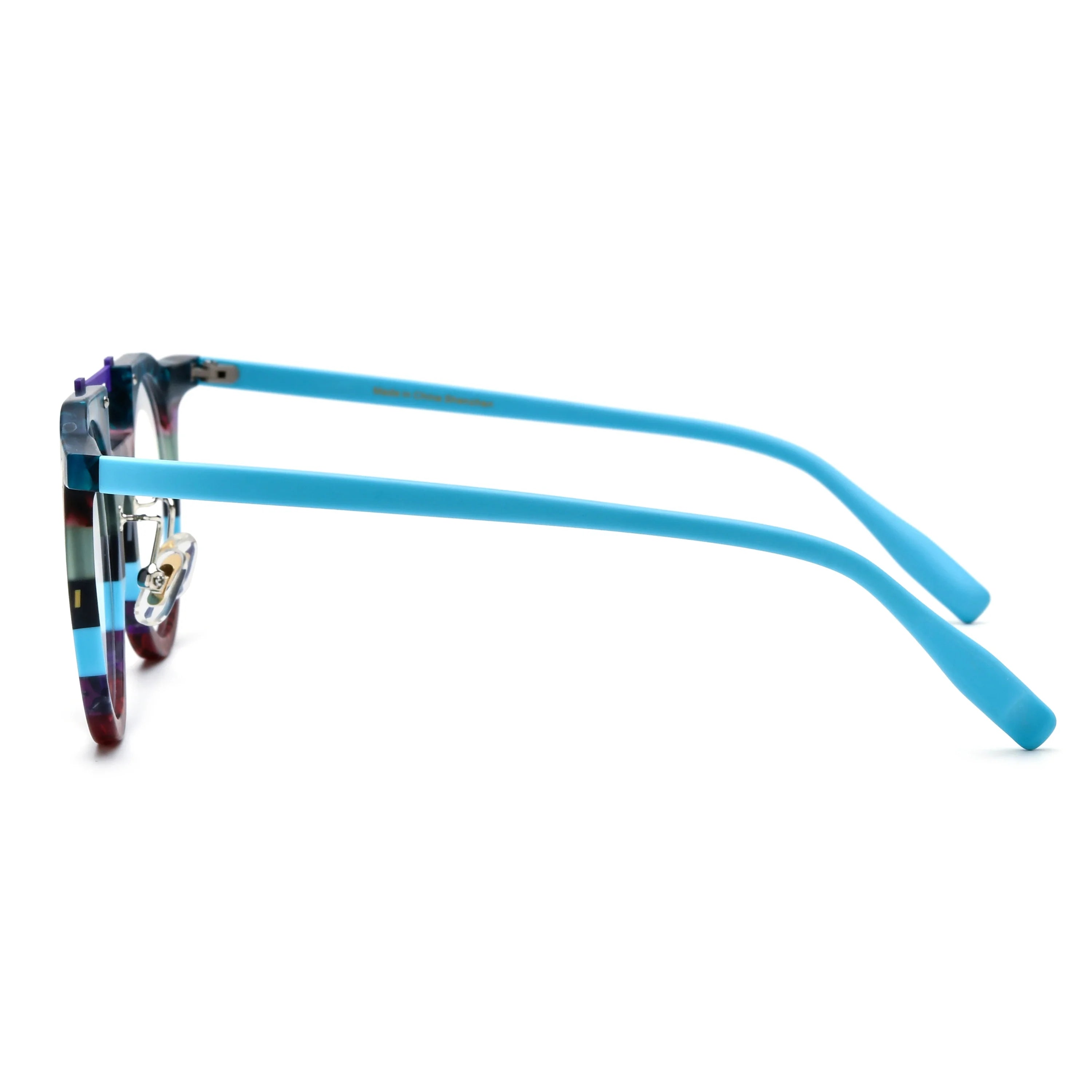 Round Glasses LE0919 - Clip On Sunglasses Included