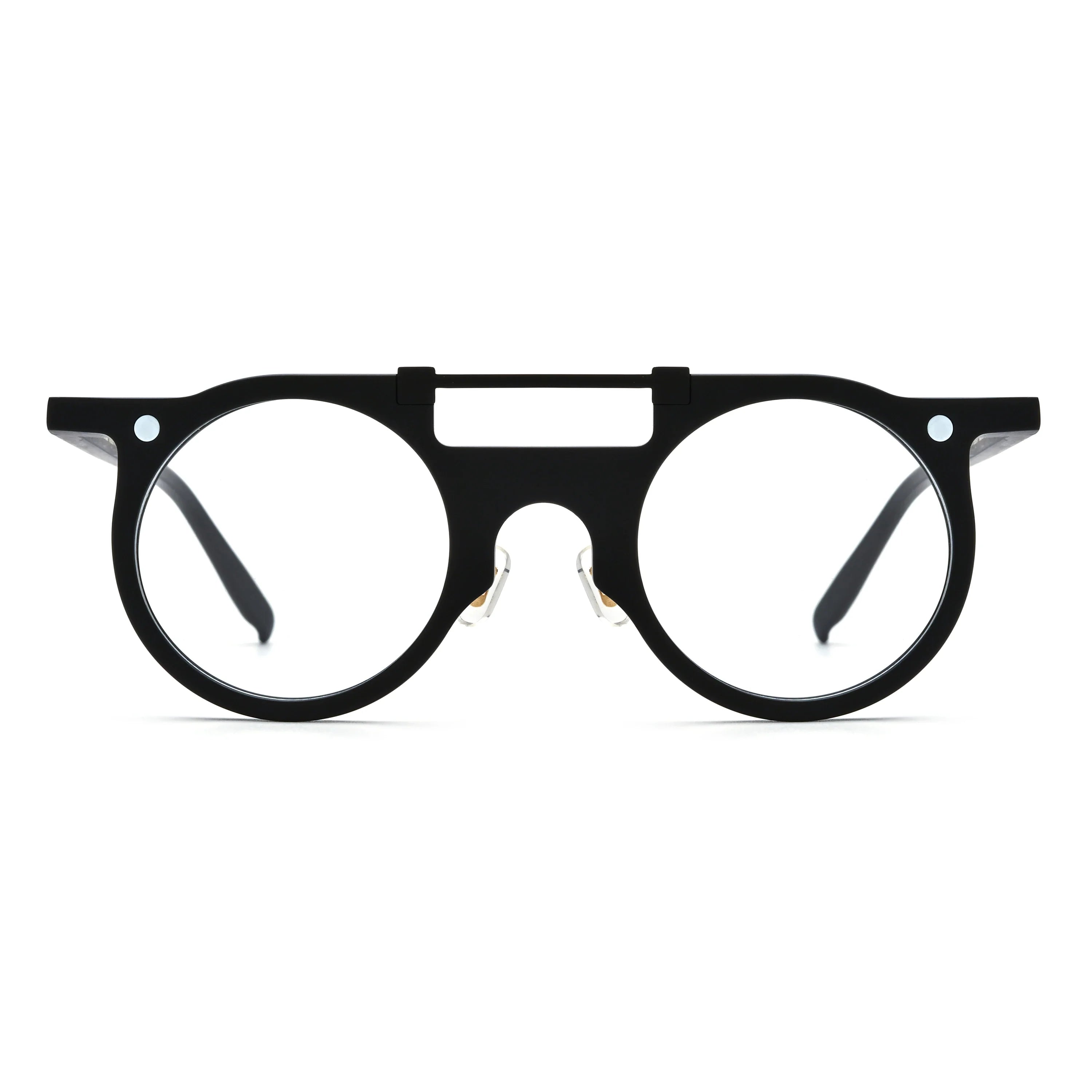 Round Glasses LE0919 - Clip On Sunglasses Included