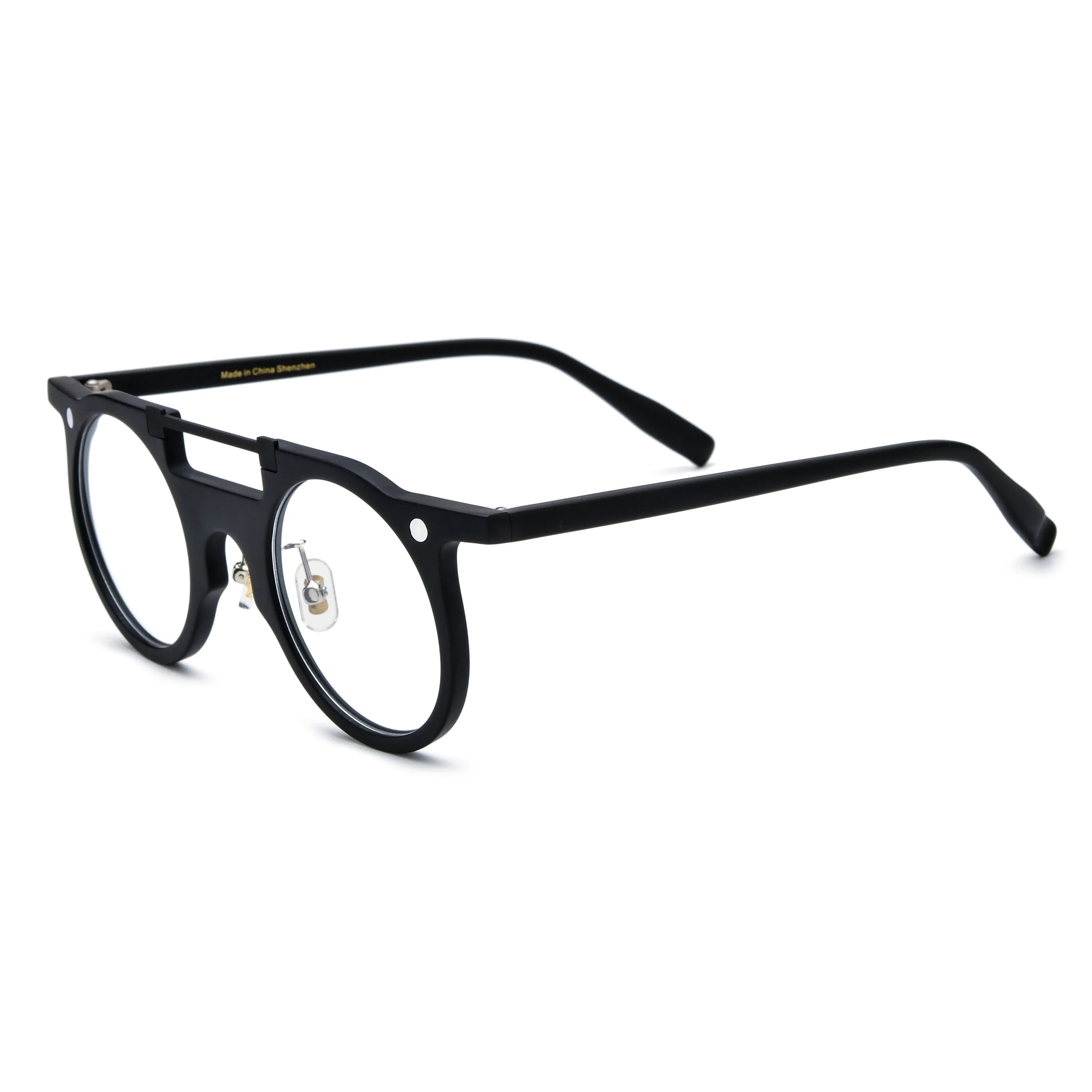 Round Glasses LE0919 - Clip On Sunglasses Included