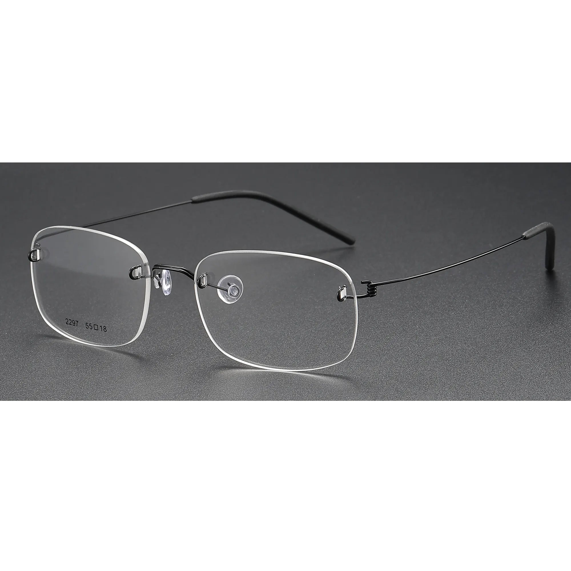 Rectangle Rimless Glasses LE1356