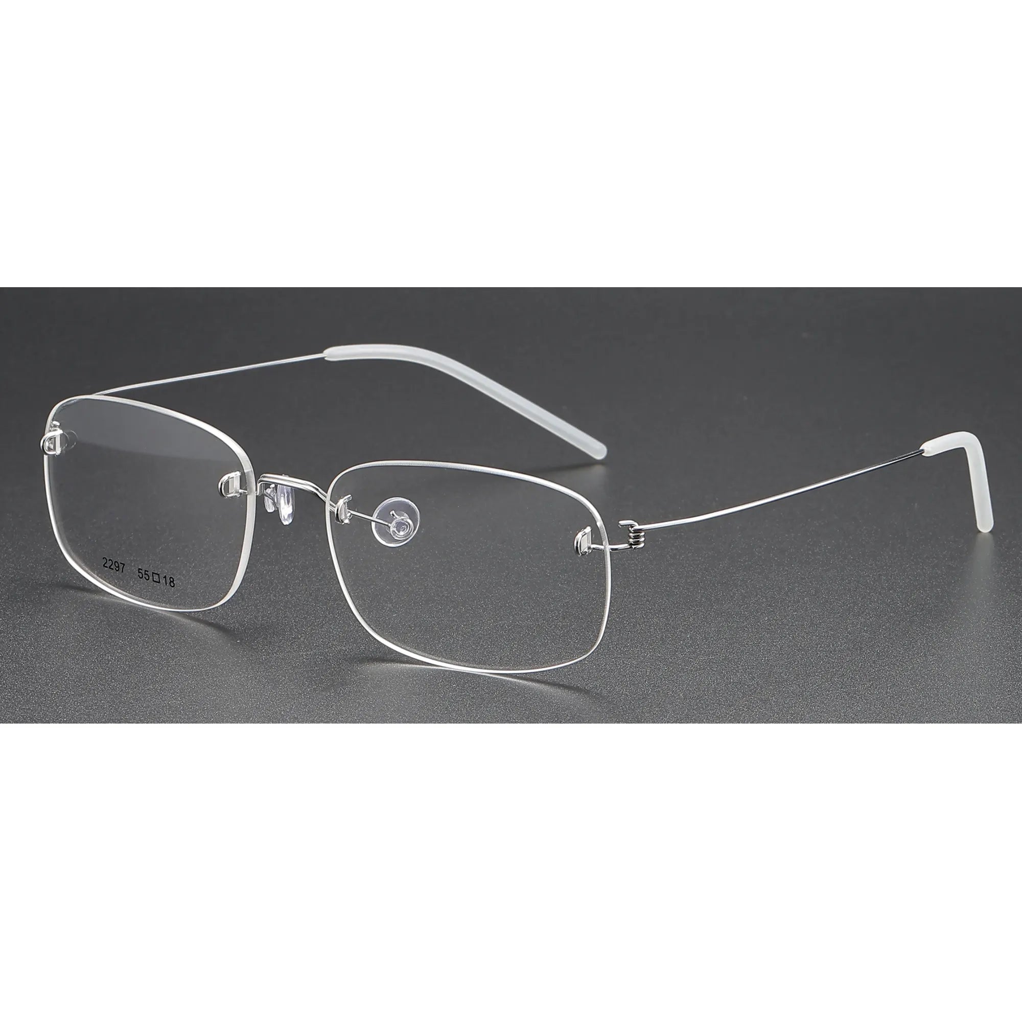 Rectangle Rimless Glasses LE1356