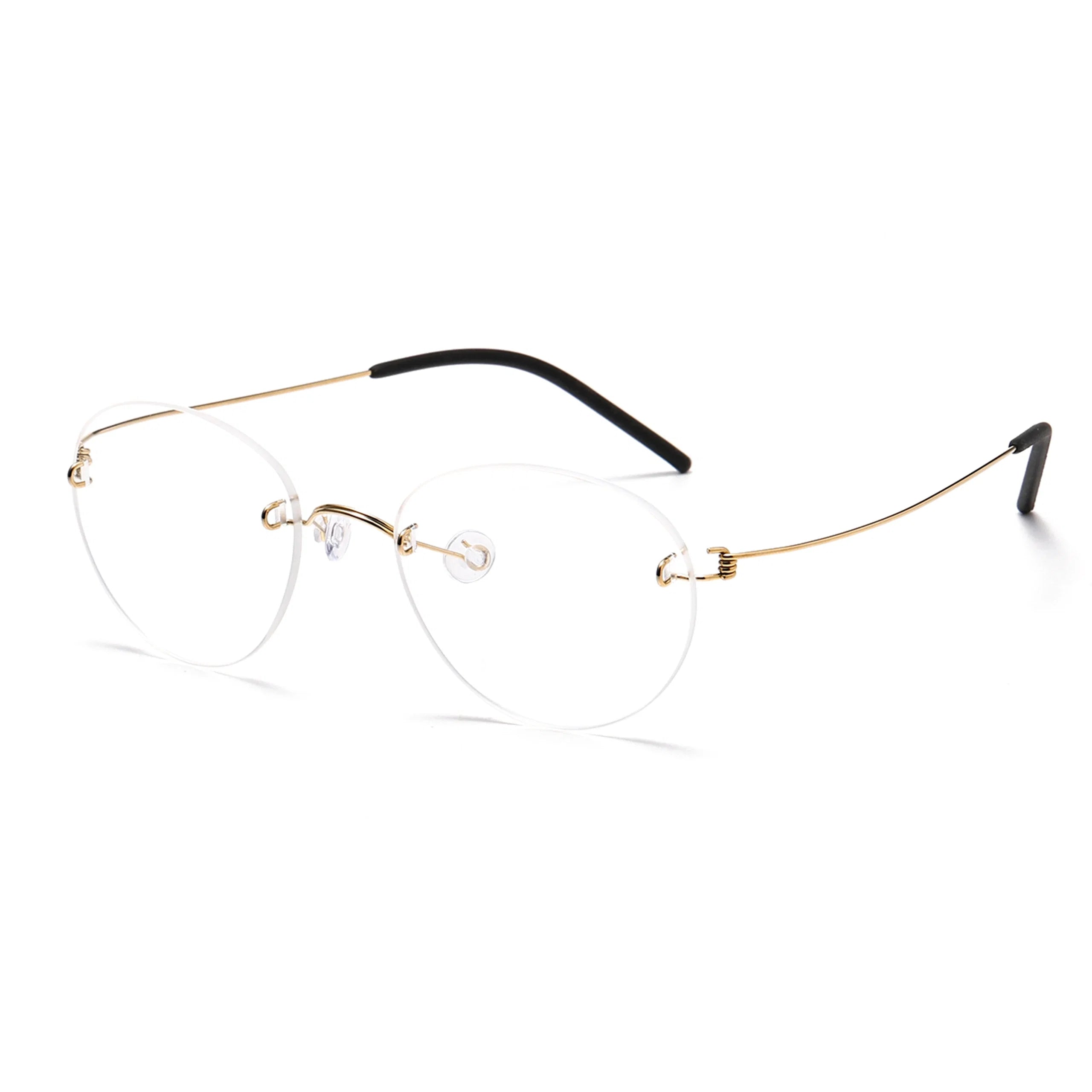Oval Rimless Glasses LE1362