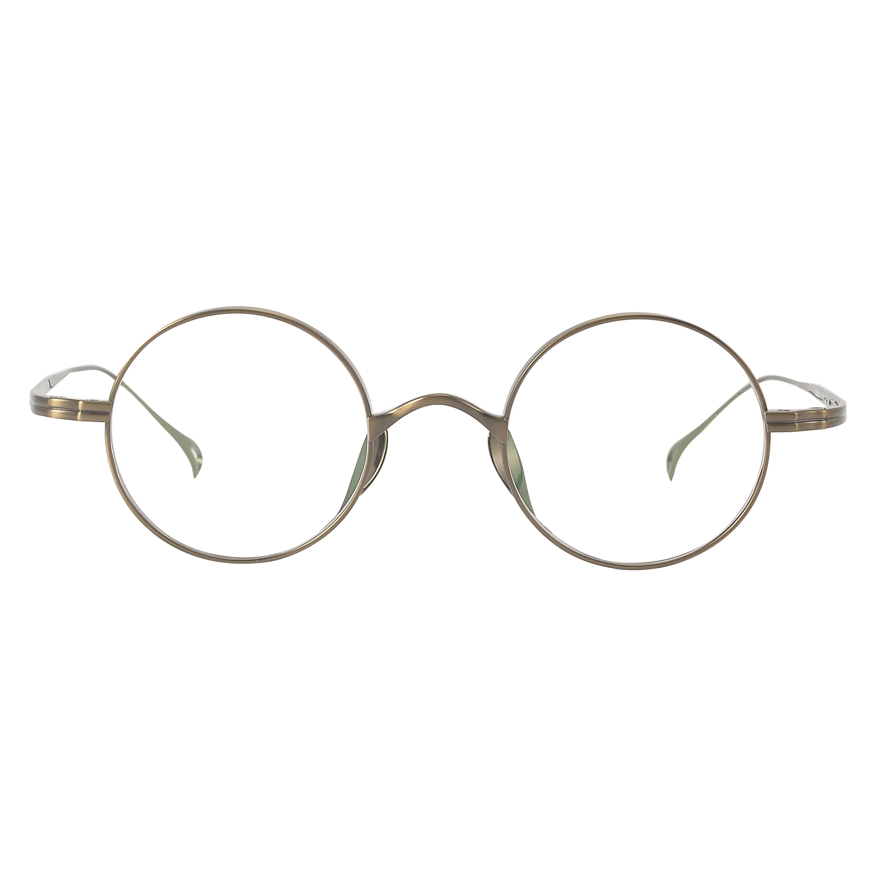 Round Glasses LE1501 – Clip-On Sunglasses Included