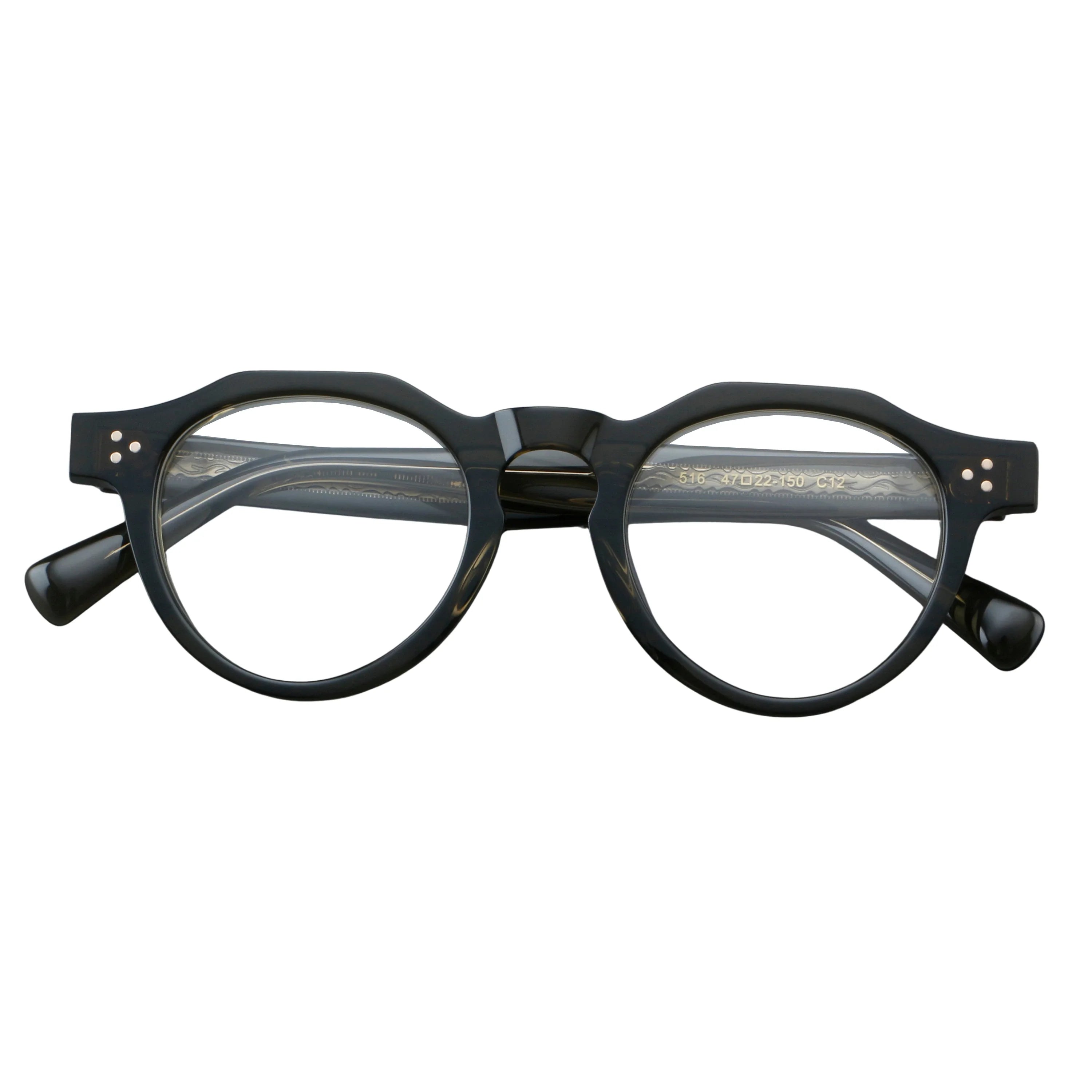 Round Acetate Glasses LE7068