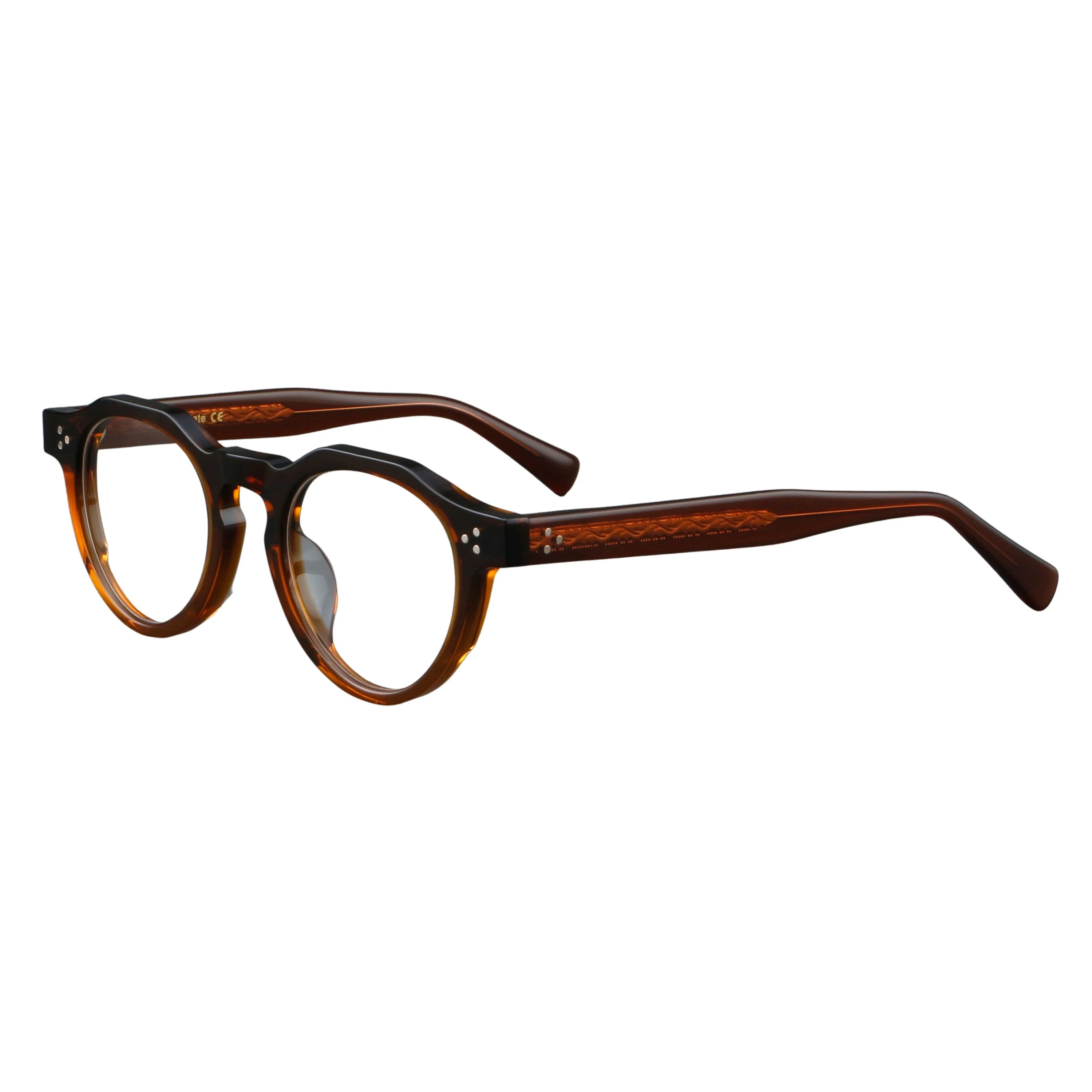 Round Acetate Glasses LE7068