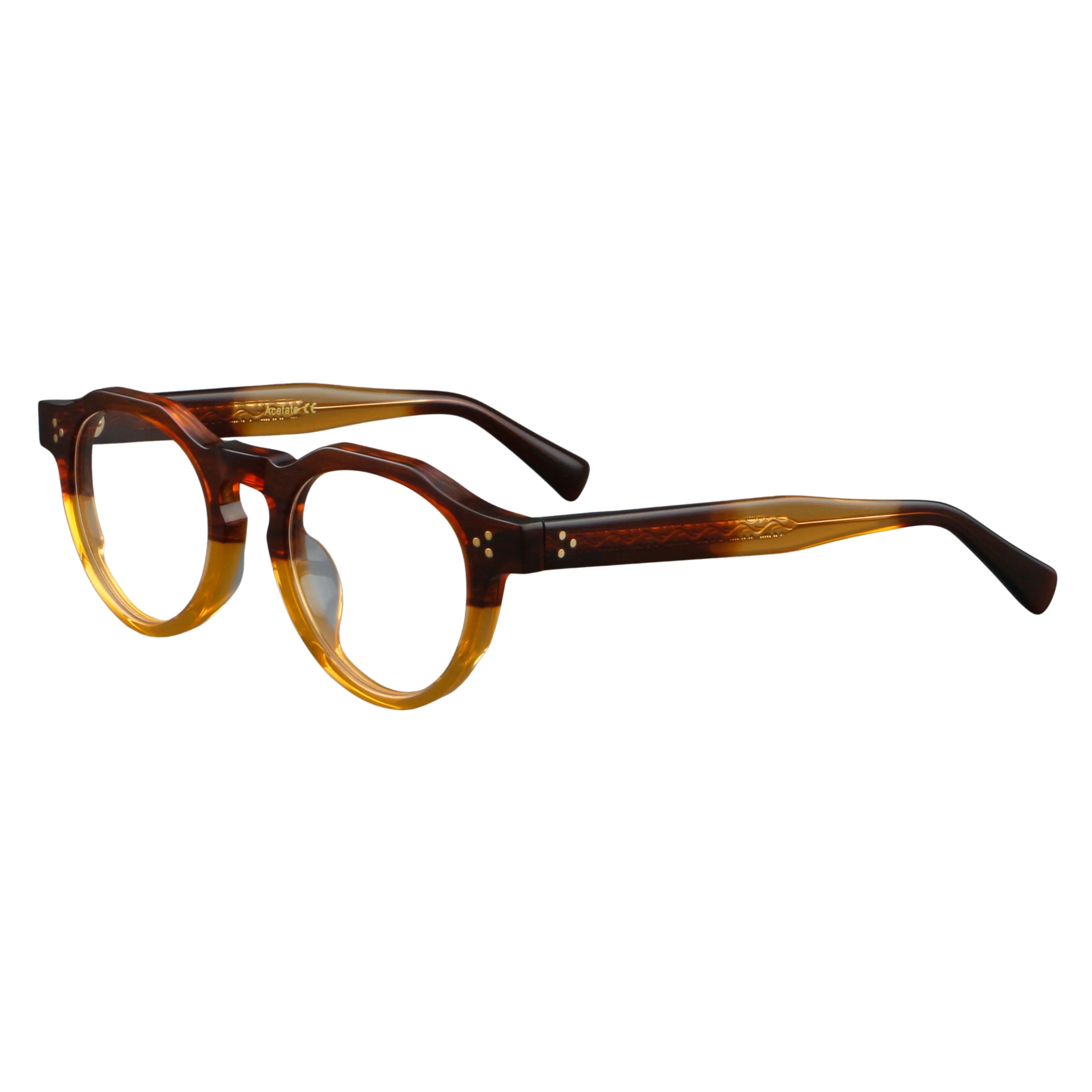 Round Acetate Glasses LE7068