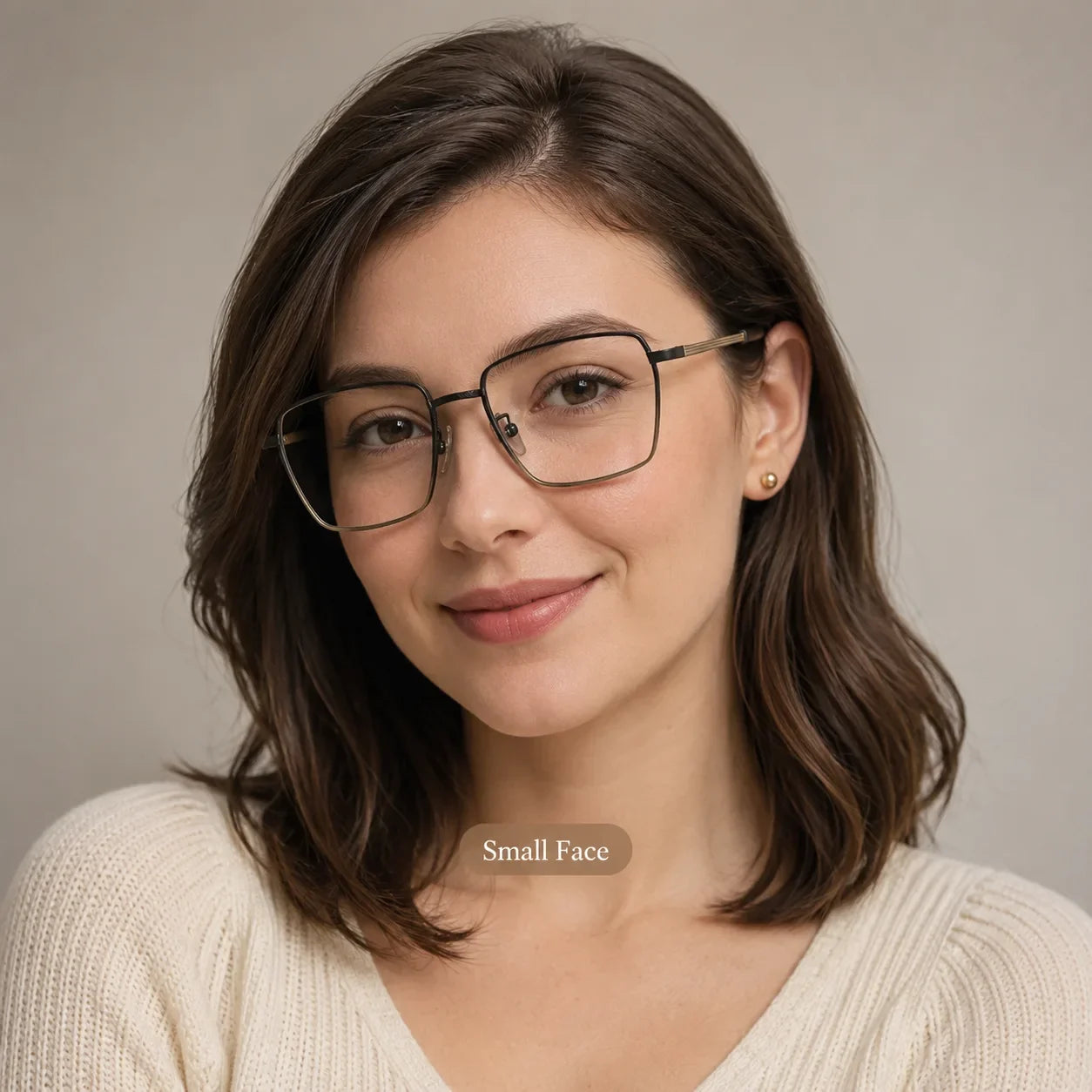 Rectangle Glasses LE0021