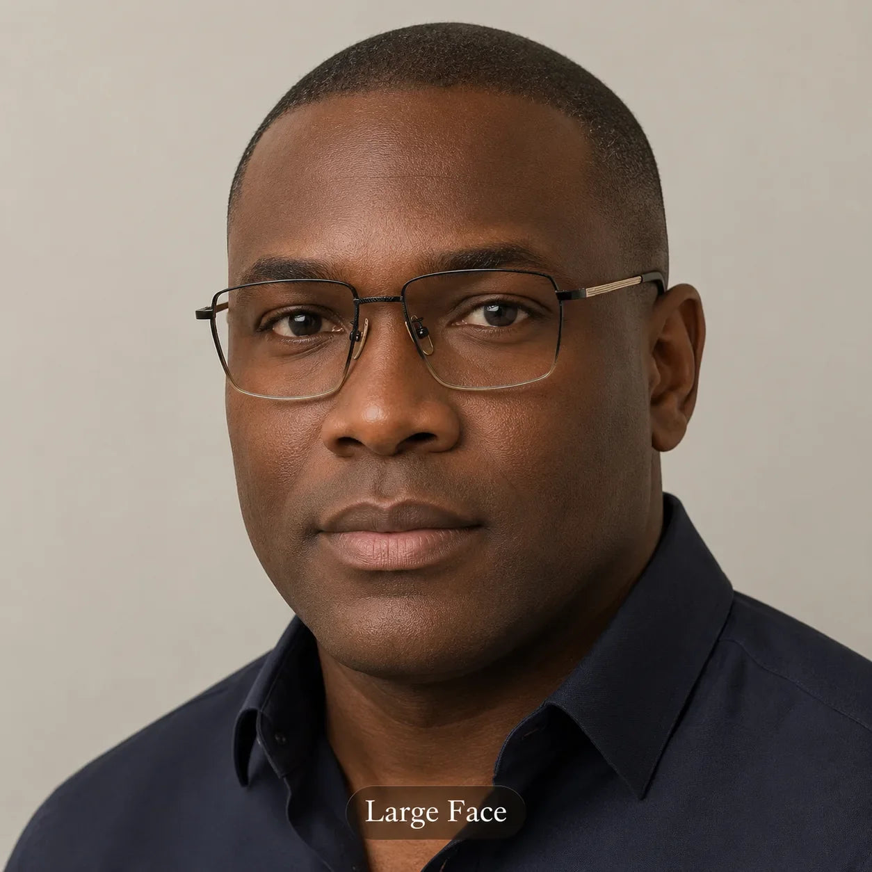 Rectangle Glasses LE0021